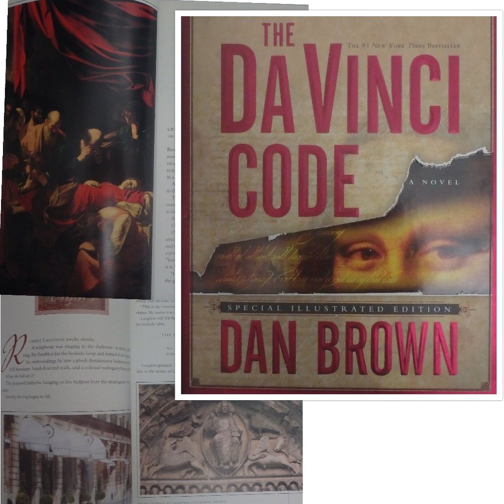 The Da Vinci Code ILLUSTRATED Edition Hardcover